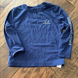 Vineyard Vines toddler rash guard swim shirt 6-12 months